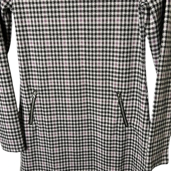MID dress, women XS. Houndstooth, checkered,fitted, office,career,event,classy - Picture 10 of 12
